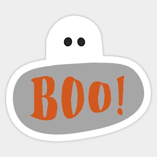 Halloween Ghost Sticker